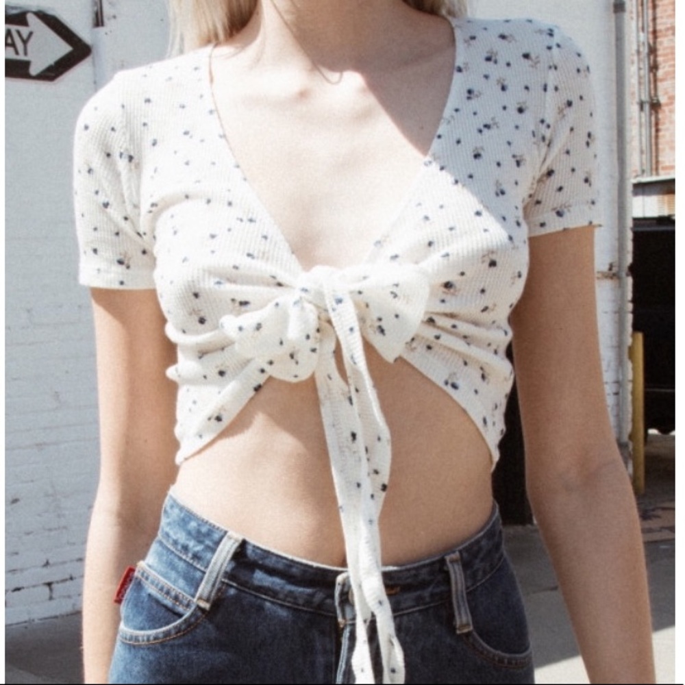 Brandy Melville Rae Thermal Top